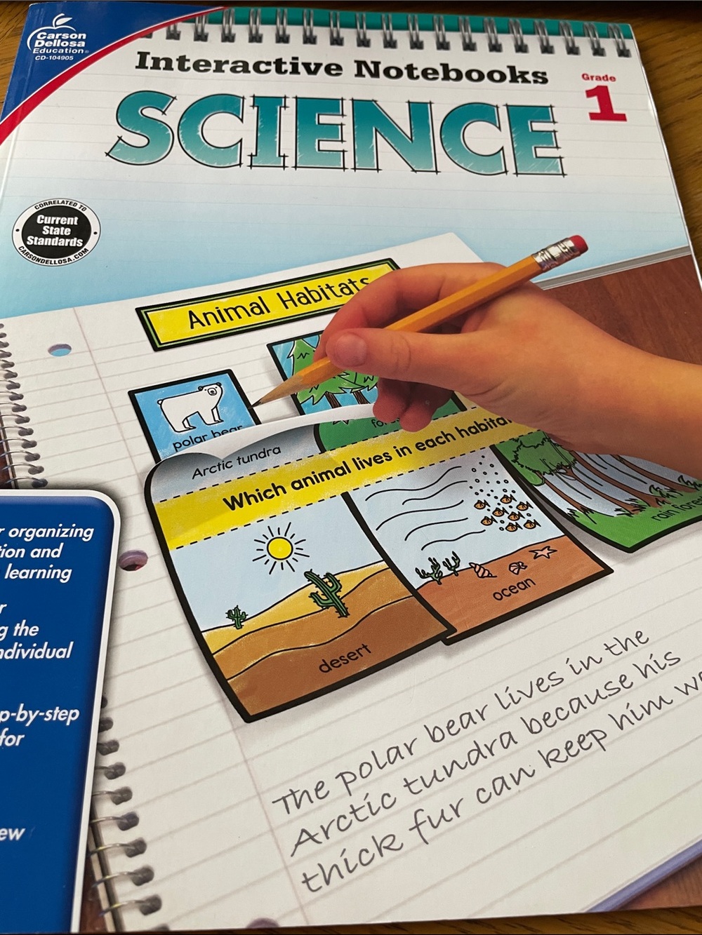 Interactive Notebooks Science Grade 1 NEW